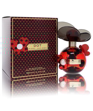 Dot is a Floral Fruity fragrance for women, which was created by Annie Buzantian and Ann Gottlieb, and was launched in 2012 by Marc Jacobs. The fragrance has top notes of Red Berries, Pithaya (otherwise known as Dragon Fruit or Moonflower) and Honeysuckle; with middle notes of Coconut, Jasmine and Orange Blossom; with base notes of Driftwood, Musk and Vanilla.