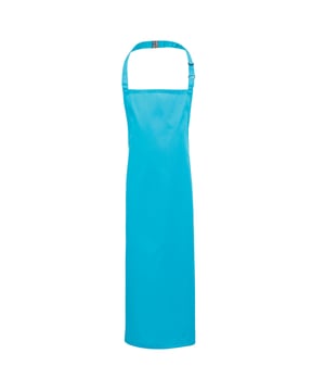 Classic Premier childrens bib apron available in 12 colours. Self fabric neckband. Self fabric ties 50cm long. Width: Infant 43cm, Junior 48cm. Length: Infant 53cm, Junior 63cm. Made from Oeko-Tex® Standard 100 fabric. These aprons have an adjustable nec. Fabric:65% Polyester, 35% Cotton twill Weight: 195gsm. Size - Infants (3-6 years), Junior (7-10 years).