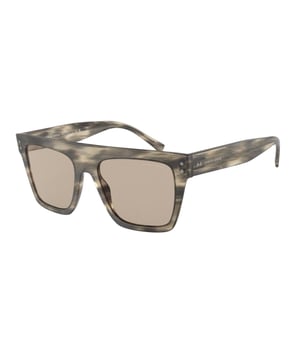 Giorgio Armani Unisex Zonnebril AR8177-5922-3 - Materiaal: Acetaat - Kleur frame: Bruin - Afmetingen: 52/20/140 mm (Diameter lens / Brug formaat / Lengte veren)