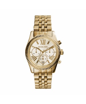 Reloj de mujer de la marca Michael Kors en color oro. La caja tiene un diámetro de 38mm.  Marca: Michael KorsNombre del modelo: MK5556Categoria: reloj de señoraMateriales: acero inoxidableColor: doradoTiempo: Cuarzo