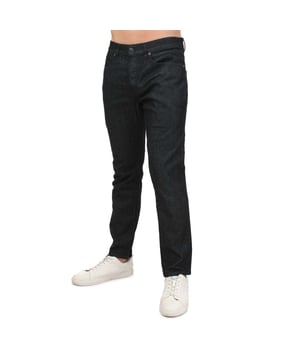 Mens Diesel D-Fining Tapered Jeans in denim.- Classic 5 pocket styling.- Button fly fastening.- Belt loops.- Branded strip across small pocket.- Diesel branding.- Tapered leg fit.- 53% Lyocell  40% Cotton  6% Polyester  1% Elastane.- Ref: A01704009HF01