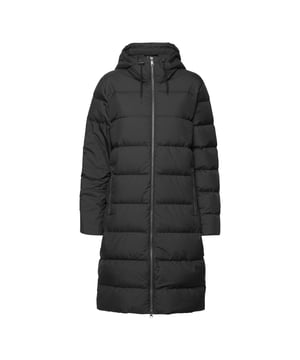Dames winterjas van het merk Jack Wolfskin. de jas is gemaakt van hoogwaardig polyester, en heeft een normale pasvorm. De jas is voorzien van een up- en down zipper, makkelijk voor op de fiets, brommer of scooter.  Merk: Jack WolfskinModelnaam: Frozen Palace CoatCategorie: dames jasMaterialen: polyesterKleur: zwart