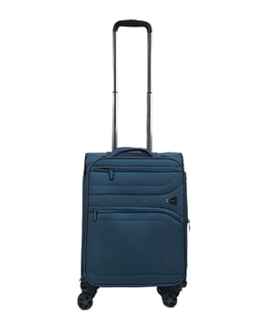 Maak kennis met onze lichtgewicht handbagagekoffers. Waar stijl en functionaliteit samenkomen in een premiumpakket. Deze koffers zijn gemaakt om uit te blinken in de reiswereld en behoren tot de lichtste in hun klasse, terwijl ze opmerkelijke functionaliteit bieden. Deze tassen zijn gemaakt van ultrasterk Jacquard nylon 900D-materiaal, hebben robuuste fittingen en deskundig vakmanschap en combineren duurzaamheid met elegantie. Ontwerpkenmerken: Premium jacquard nylon 900D-materiaal voor aantrekkelijke sterkte. Zelfsluitende telescopische handgreep en ritssluiting voor meer gemak. Soepele 360 ​​dubbele spinners met 8 wielen voor moeiteloze mobiliteit. Veilig geïntegreerd TSA 3-cijferig cijferslot voor gemoedsrust. Ontdek binnenin een volledig gevoerd interieur met hoogwaardig polyester, verstelbare inpakriemen en een zak met ritssluiting rondom voor georganiseerde opslag. Omdat er voor elke maat een uittrekbaar adreslabel wordt meegeleverd, wordt het identificeren van uw tas moeiteloos. Verkrijgbaar in klassiek zwart, marineblauw en blauwgroen, selecteer de kleur van uw voorkeur. Kleine cabine 20"| 55x37x20cm, 35L, 2,7KG