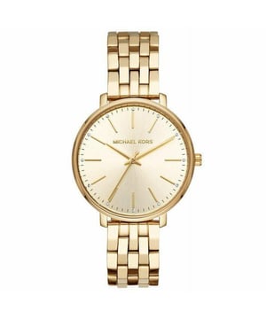 Specificaties Merk Michael Kors Model MK3898 Barcodenummer 4013496007190 Geslacht Dames Kastmaat 38 mm Kleur wijzerplaat Goudkleur Bandmateriaal Roestvrij staal Bandkleur Goud Beweging Quartz Chronograaf Nee Waterbestendigheid 5 ATM