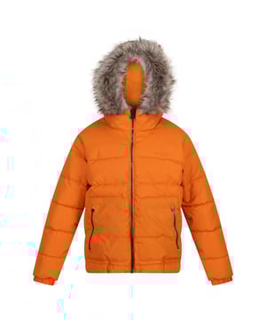 Äußere Materialien: 100% Polyester. Stoff: Mikro-Popeline. Innenfutter: Polyester, Taft. Design: Abzeichen, Logo. Besätze: Reflektierend. Stofftechnologie: Strapazierfähig, isolierend, schnell trocknend, Thermo-Guard. Innere Reißverschlussabdeckung, gepolstert, gedrucktes Namensetikett, genähte Blenden. Manschette: Elastisch. Halsausschnitt: Kapuze. Ärmel-Typ: Langärmelig. Kapuzen-Merkmale: Kunstpelzbesatz, an der Kapuze angewachsen. Taschen: 2 Seitentaschen, Reißverschluss. Verschluss: Durchgehender Reißverschluss. Saum: Gummizug.