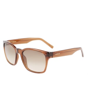 Gafas de sol LNV636S con montura de acetato.

Forma y diseño:
- Estas gafas Lanvin tienen una silueta cuadrada.

Material de la montura:
- La montura de estas gafas está fabricada en acetato, un material plástico.
- El acetato proporciona durabilidad, flexibilidad y un acabado liso a la montura.

Patillas de acetato:
- Las patillas también están hechas de acetato, a juego con el material de la montura.
- El acetato en las patillas las hace livianas y cómodas de llevar.

Detalles de la marca:
- Grabado de la marca Lanvin en las patillas.
- Estos elementos de diseño ayudan a identificar claramente el modelo como parte de la colección de gafas Lanvin.

Lentes:
- Los lentes son de alta calidad.
- Estos lentes proporcionan una excelente protección UV y una visión nítida y clara.
 Medidas: Ancho lente: 55 mm. Puente: 18 mm. Patillas: 140 mm.
 Composición: Acetato
 Cuidados:
Utiliza un paño de microfibra suave y limpio para limpiar tus gafas de sol. Este tipo de paño no rayará los lentes.
Evita usar productos de limpieza abrasivos, detergentes, alcohol o acetona, ya que pueden dañar los lentes y los tratamientos antirrefleja