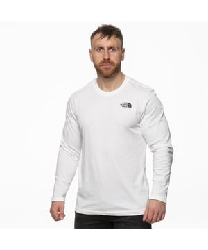 The North Face T-shirt met lange mouwen.
Ronde hals.
Logodetails op voor- en achterkant.
Normale pasvorm, lange mouwen.
100% katoen.
Machinewasbaar.