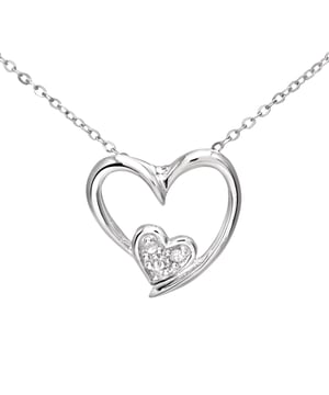 Oro blanco de 9 quilates (375): 1,07 g; # Diamante: 0,015 quilates; # Dimensión: 46 cm x 1,1 cm x 1,12 cm