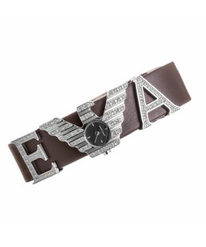 Emporio Armani Dameshorloge Kwarts Zilver• Materiaal kastdeksel: Roestvrij staal• Soort glas: Mineraal• Materiaal Band: Leer• Kleur kast: Zilver• Waterdichtheid: 30 m (3 ATM)• Diameter: 20 mm