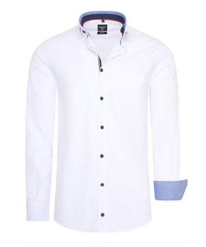 Overhemd Regular Fit von Rusty Neal in der farbe Weiss.