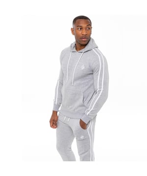 Update your casual wardrobe with this designer style mens Hoodie. Crafted from soft and comfortable cotton and polyester, this regular fit jacket features ribbed cuffs and waist, a hood with drawstrings and Kangaroo Pockets while an embroidered Enzo logo on the front adds a trendy finishing touch.