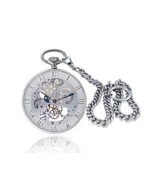 Catorex: Mens Armand Cattin Pocket Silver Watch
