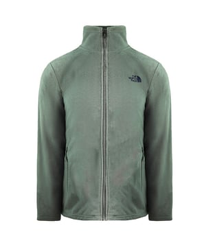 The North Face TKA 200 Zip Up Fleece Grey Mens Sports Jacket NF0A366L06D
