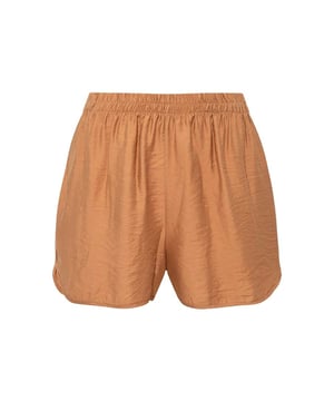 Kaufen Sie elastische, seitlich geschlitzte, mit Taschen versehene Minishorts.Material: Hergestellt aus Stoff mit einem Anteil von 80% Polyester und 20% Viskose.