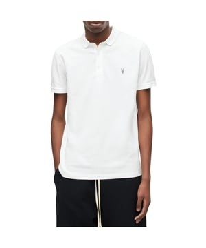 All Saints Men’s Pique SS Polo Shirts
Style Name: Reform
Style Code: M075PB
100% Cotton
Made In India
Slim Fit
3 Button Placket
Ramskull Logo to the Chest
Knitted Rib Collar And Cuffs
Short Sleeve
Casual Wear, Comfort Fabrics
Soft And Breathable
Machine Washable