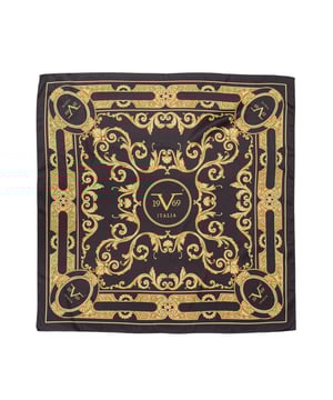 Foulard de mujer.
  Patron BAROCCO VAR 01
-Multicolor.
  Composicion: 100% POLIESTER.
  Medidas: 90x90 cm.
  Fabricado en Italia.
  Temporada: Todas las estaciones.