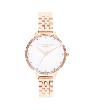 Olivia Burton OB16RB21 - Herrenuhr Quarz aus Edelstahl• Material: Edelstahl• Glas: Mineral• Armband: Edelstahl• Farbe: Gold• Wasserbeständigkeit: 0 m (0 ATM)• Gehäusegröße: 34 mm