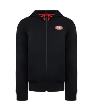 US Sports Mens San Francisco 49ers Sweatshirt Zip Up Track Top 2027MBLK1OSS49
