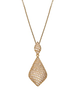This Orphelia Chain with Pendant in Gold is made of the highest quality allergy free 925 Sterling Silver. The Orphelia Women's 925 Sterling Silver Chain with Pendant - Gold ZH-4517-GOLD comes delivered in a beautiful gift box and has a two year warranty - the perfect gift to spoil yourself or a loved one.