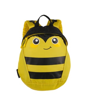 100% Polyester. Design: Bee. Fastening: Two Way Zip. Adjustable Shoulder Strap, Grab Handle, Padded Straps, Zip Pullers. Compartments: 1 Main Compartment. Pockets: Internal, 1 Security Pocket. Hardwearing.