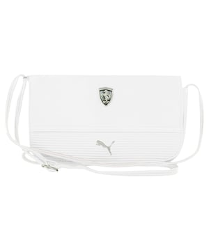 Puma Scuderia Ferrari Adjustable Straps White Womens Bag 073498 03