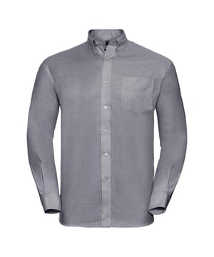 70% Katoen, 30% Polyester. Ontwerp: Eenvoudig. Zakken: 1 borstzak. Manchet: Verstelbaar, dubbele knoop. Sluiting: Knoopsluiting. Hem: Gebogen. Mouwtype: Met lange mouwen. Halsuitsnijding: Omgeslagen kraag. Ruginzet, Onderhoudsvriendelijk, Twee plooien. Pasvorm: Klassiek. 135gsm. Duurzaamheid: Amfori, Better Cotton Initiative, BSCI, Fair Labor Association, Oeko-Tex Standard 100 Gecertificeerd, WRAP Gecertificeerd.