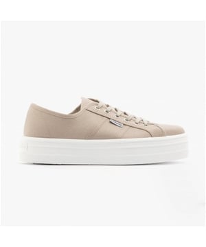 Victoria BARCELONA Womens Platform Canvas Trainers Beige

 Upper Material: Fabric

Lining Material: Fabric

Sole Material: Synthetic

Closure/Fastening: Lace-Up

Features: Comfort,Breathable

Toe Shape: Round

Shoe Width: Regular

Item Weight: 0.68 KG

Heel Height: Flat (Under 2.5cm)

Trainer Style: Plimsolls

Gift Boxed: No
Product Code: 109200/BEIGE
