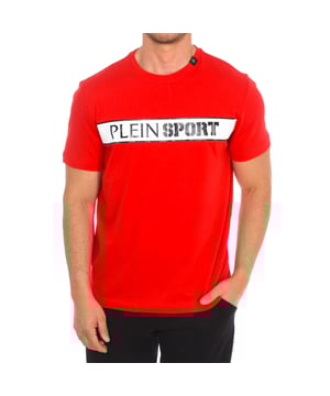 Plein Sport T-Shirt mit kurzen Ärmeln.
 Rundhalsausschnitt mit geripptem Abschluss.
 Markenprint auf der Vorderseite.
 Markeninsignien auf der Rückseite.
 Nähte im Farbton.
 Zusammensetzung: 100% Baumwolle
 Pflege:
Bei maximaler Temperatur von 30º waschen.
 Bei mittlerer Temperatur bügeln.
 Keinen Trockner verwenden.
 Kein Bleichmittel verwenden.
 Nicht chemisch reinigen.
