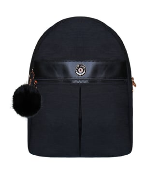 The Kipling Carla Women's Black Backpack is a chic and functional backpack designed for everyday use, combining practicality with Kipling’s signature lightweight design. Ideal for both casual outings and on-the-go lifestyles, the Carla offers ample space and thoughtful organization options in a sleek, minimalist black color.
 
Key Features:
Durable Nylon Construction: 

Made with Kipling's signature crinkle nylon, this backpack is water-resistant, durable, and lightweight, ideal for everyday use and travel.

Spacious Main Compartment: 

The roomy main compartment includes multiple inner pockets for easy organization and a secure zip closure to keep your essentials safe, fitting items like a tablet, wallet, and more.

Multiple Pockets: 

Equipped with interior slip and zip pockets for smaller essentials, plus a front zip pocket that provides easy access to frequently used items, such as your phone or keys.

Adjustable Shoulder Straps: 

The padded, adjustable shoulder straps ensure a comfortable fit, allowing for easy adjustments to suit your preferred carrying style.

Top Carry Handle: 

A convenient top handle provides an additional carrying option, making it easy to grab and go.

Lightweight Design: 

Kipling’s lightweight material keeps this backpack easy to carry, even when fully packed, reducing shoulder strain during long days.

Classic Black Color: 

The timeless black shade offers versatility, making it easy to pair with any outfit, whether for work, school, or travel.

Signature Monkey Keychain: 

Includes Kipling's signature monkey keychain for a playful touch that adds to the brand’s charm and personality.

 
The Kipling Carla Women's Black Backpack is perfect for those who need a functional, comfortable, and stylish bag for daily wear. With its durable construction, ample storage, and classic design, the Carla backpack is a dependable choice for any occasion, keeping you organized and effortlessly stylish.
