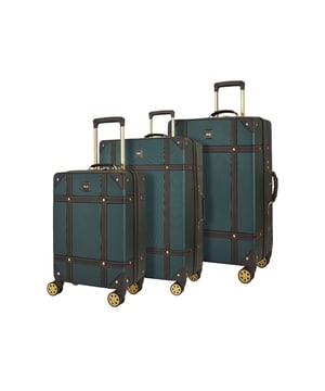 Introducing the Parker Soft Shell Suitcase – a remarkable fusion of strength and versatility designed to meet the demands of modern travelers. This innovative luggage piece combines an ultra-strong polypropylene frame with a fabric body, offering a perfect balance of durability and flexibility.

Product Design Features:

Durable Fusion: The Parker Soft Shell Suitcase combines the strength of an ultra-strong polypropylene frame with the flexibility of a fabric body, ensuring resilience and versatility.
Carry-On Convenience: Sized for carry-on use, it features an easy-access laptop section and a removable waterproof pouch for added practicality.
Expandable Capacity: Medium and Large sizes come equipped with Parker's expander zip, providing additional packing space to accommodate varying travel needs.
Effortless Mobility: With eight smooth-rolling wheels and a telescopic handle, this suitcase ensures effortless gliding, making your travels hassle-free.
Enhanced Security: An integrated TSA combination lock offers security and peace of mind for your belongings.
Innovatively designed, the Parker Soft Shell Suitcase includes a zipped front pocket for convenient storage and quick access to smaller items. Inside, a fully lined interior features a zipped mesh pocket and elasticated packing straps for organized packing. Experience the best of both durability and functionality with this exceptional travel companion. Important Note: Please select preferred size. Sizes sold individually, not in a set.