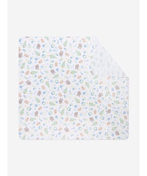 Introducing the Baby Boys Sweet Gingerbread Swaddle Blanket by Magnolia Baby, in pristine White color ‚ an addition of high-fashion to Baby Boys' nursery collections! Here are its sterling features:  Gingerbread Design ‚ A sprinkle of fun added with whimsy gingerbread prints, instantly getting your baby into a comfortable &amp; playful mood.  Luxuriously Soft ‚ Tailored from premium fabric that promises a velvety feel against baby's sensitive skin, securing them in cozy comfort.  Next-Level Nursery ‚ This chic swaddle blanket uplifts your Baby Boy's nursery essentials, becoming a highlight in no time. Gift your little one with this high-quality blanket, letting him drape in style!