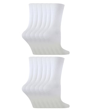 Reliable everyday socks are an essential for every child, whether they are using them for school or for casual wear. That’s why these great value packs of kids colourful socks in over 8 different colours are essential! These cotton socks are soft and comfortable as well as bringing a decent selection of bright colours to your child’s sock drawer. Not only that, you’ll find these socks are made to be great value for money as they come in a 12 pack pair. Ideal for stocking up your little ones sock drawer for the new term! These socks have a 55% cotton content to increase softness and comfort. Cotton as a fibre is very breathable, so in terms of suiting all year round these socks are perfect. They will cool your feet down in the summer and will hold the heat in during the winter. In this 12 pair value pack you’ll find that these socks will last and will be reliable throughout any activity including school and other activities. There are 8 colours to choose between and are available in 2 sizes: 12-3 UK 1-4 US 31-36 EUR and 9-12 UK 10-1 US 27-31 EUR. They are made out of 55% Cotton, 25% Polyester, 18% Polyamide and 2% Elastane and are machine washable.