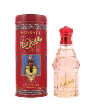 Versace design house launched Red Jeans in 1994 as a floral fruity fragrance for women. Red Jeans notes consist of peach, apricot, freesia, blackcurrant, lily-of-the-valley, violet, water lily, rose, sandalwood, musk and vanilla.