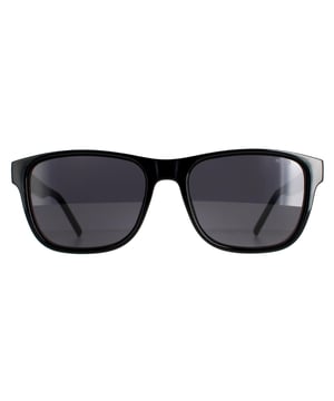 Hugo by Hugo Boss Rectangle Mens Black  Grey Blue HG 1161/S  Hugo by Hugo Boss are a classic rectangle style crafted from lightweight acetate. The Hugo logo proudly displays on the temples and left lens. For authenticity..