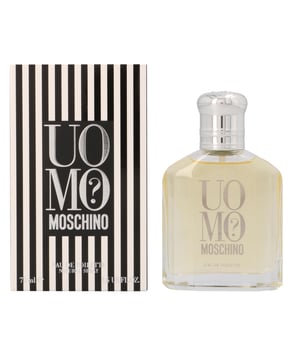Moschino design house launched Uomo in 1998 as woody floral fragrance for men. Uomo notes consist of cyclamen cinnamon sage mahogany coriander jasmine musk cedar brazilian rosewood and ambergris to create this masculine aroma.