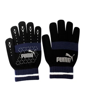 Puma No 1 Logo Cat Magic Winter Unisex Gloves 7G Black Blue 041504 01