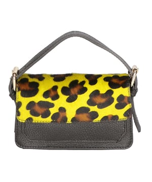 Bolso de mano de mujer de un compartimento, bandolera extraíble. Asa regulable y extraíble. Producto italiano elaborado artesanalmente en genuina piel Dollaro + Cavallino. Hecho en Italia