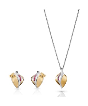 Dieses Orphelia-Set: Kettenanhänger + Ohrringe in Silber/Gold ist aus allergiefreiem 925er Sterlingsilber höchster Qualität gefertigt. Das Orphelia „Anet“ Damen-Set aus 925er Sterlingsilber: Kettenanhänger + Ohrringe – Silber/Gold SET-7520/G wird in einer schönen Geschenkbox geliefert und hat eine zweijährige Garantie – das perfekte Geschenk, um sich selbst oder einen geliebten Menschen zu verwöhnen.