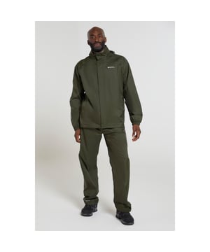 100% Nylon. Design: Plain. Fastening: Pull-On. Adjustable Ankle, Packaway, Taped Seams. Fabric Technology: Breathable, IsoDry, Waterproof. Pockets: 2 Side Pockets. Waistline: Elasticated. Waterproof Rating: 1500mm.