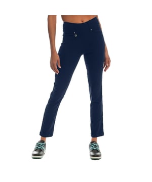90% Polyester, 10% Elastane. Fabric: 2 Way Stretch, Soft Touch. Design: Plain. Fabric Technology: Breathable, Lightweight, Moisture Wicking, Quick Dry. Belt Loops, Unrestricted Movement. Pockets: 2 Front Pockets, 2 Back Pockets, Welted. Waistline: Elasticated. Fit: Straight Leg. Hem: Split.