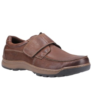 Bovenkant: Leder. Voering: Ademend, Textiel. Binnenzoolmateriaal: Geheugenschuim. Buitenzool: Flexibel, Rubber. Bevestiging: Aanrakingsbevestigingsband. Comfort Voetbed, Slijtvast, Gewatteerde Kraag, Gewatteerde Tong. Lage Hak. Stiksel: Accenten. Ontwerp: Eenvoudig.