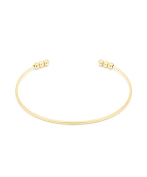 Nurou armband in 18 karaat geel goud. Africa is de perfecte serie voor vrouwen met persoonlijkheid die niet bang zijn om het risico te nemen sieraden met hun eigen karakter te dragen.