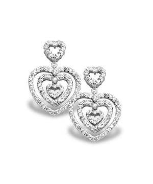This Orphelia Drop Earrings in Silver is made of the highest quality allergy free 925 Sterling Silver. The Orphelia Women's 925 Sterling Silver Drop Earrings - Silver EAR-1218 comes delivered in a beautiful gift box and has a two year warranty - the perfect gift to spoil yourself or a loved one.