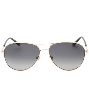 Tom Ford FT0823 Clark 28D Rose Gold Sunglasses. The sunglasses provide 100% protection against UVA and UVB sunlight and meet British Standard EN 1836:2005. Perfect for summer weather, these sunglasses are both stylish and practical..�. Tom Ford Rose Gold FT0823 28D  Sunglasses, Lens Width = 61mm, Nose Bridge Width = 14mm, Arm Length = 140mm, Made In Italy. Sunglasses, Sunglasses Case, Cleaning Cloth and Care Instructions all Included, 100% Protection Against UVA & UVB Sunlight and Conform to British Standard EN 1836:2005. Style Code: FT0823 Clark 28D. Rose Gold Sunglasses