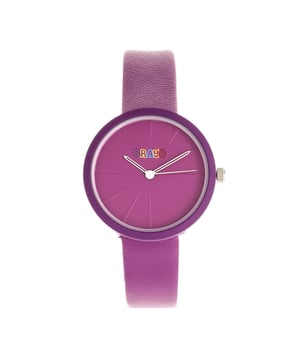 Matte Alloy Case; Precision Japanese Quartz Movement; Non-Glare Scratch-Resistant Mineral Crystal; Logo-Engraved Stainless Steel Caseback; Leatherette Strap; Logo-Engraved Stainless Steel Clasp; 37mm Case Diameter; 3ATM Water Resistance;