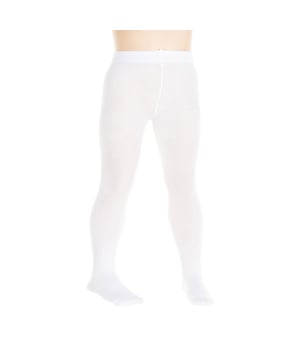Leotardo cálido de algodón elástico, para bebe.
Color blanco.
De algodón de alta calidad.
Ajuste máximo.
Cómodo y resistente.

Composición:
- 70% Algodón.
- 2% Elastano.
- 28% Poliamida.

Cuidados:
- Lavar a mano.
- No usar lejía.
- No usar secadora.
- No planchar.
- No lavar en seco.