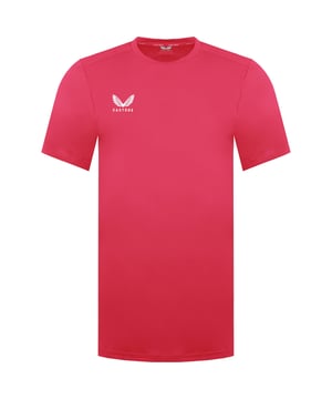 The Castore Logo Men's Training T-Shirt is designed to provide optimal performance and comfort for active individuals. With premium materials and a sleek design, this versatile t-shirt is ideal for workouts, training sessions, or casual wear, delivering a blend of style and functionality.
Â 
Key Features:
Manufacturer Colour:

Beetroot Purple

High-Performance Fabric: 

Made from lightweight, moisture-wicking materials to keep you cool and dry during intense activities.


Breathable Design: 

Features enhanced ventilation to promote airflow, ensuring comfort even during prolonged workouts.


Tailored Athletic Fit: 

Designed for a modern, slim fit that moves with your body without restricting movement.


Quick-Drying Technology: 

Dries rapidly after sweating or washing, making it perfect for repeated use.


Durable Construction: 

Crafted with high-quality stitching and materials to withstand the demands of regular training.


Subtle Branding: 

Features the Castore logo prominently on the chest for a clean, stylish look.


Versatile Style: 

Sleek and minimalistic design makes it suitable for both athletic activities and casual outings.


Â 
The Castore Logo Men's Training T-Shirt combines cutting-edge performance features with effortless style, making it a go-to choice for fitness enthusiasts and athletes. Whether you're hitting the gym or running errands, this t-shirt ensures you look and feel your best.