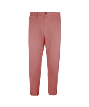 Scotch & Soda Reg Slim Fit Stuart Stretch Chinos Mens Pink Bottoms 155030 3194