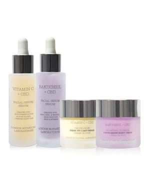 Bakuchiol Serum+ Vitamin C Serum+Vitamin C day cream+ Bakuchiol Night cream