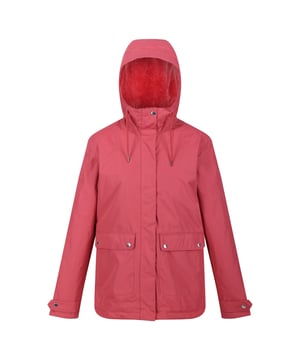 100% Polyester. Stof: Hydrafort. Ontwerp: Eenvoudig. Stoftechnologie: DWR Finish, Isolerend, Sneldrogend, Thermo-Guard, Waterdicht, Winddicht. Manchet: verstelbaar, drukknoopsluiting. Achterpaneel van imitatiebont, getapete naden. Halslijn: Kap, staande kraag. Mouwtype: Met lange mouwen. Eigenschappen kap: aantrekkoord, imitatiebont, ingegroeid op kap. Zakken: 2 onderzakken, patrijspoort, drukknoopsluiting, 1 binnenzak. Sluiting: Popper, Stormflap, Rits. Duurzaamheid: Gemaakt van gerecycled materiaal. 8 UK: 32 in. 10 VK: 34 in. 12 VK: 36 in. 14 VK: 38 in. 20 VK: 45 in. 22 VK: 48 in. 24 VK: 50 in. 26 UK: 52 in. 18 VK: 43 in. 16 VK: 40 in.